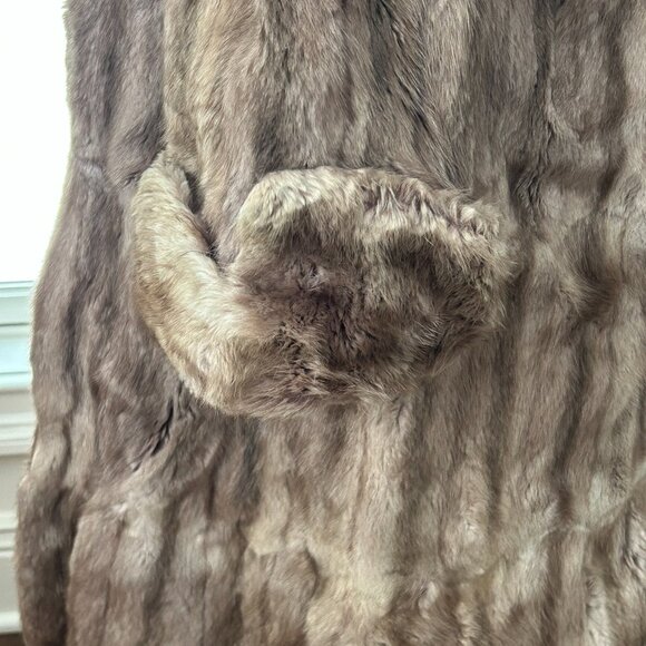 Vintage Kressel & Wolf Full Length Fur Coat - Women's Size Small - Picture 3 of 9